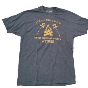 MELMARC 'It's All Fun & Games Until Someone Loses A Weiner' Tee T-shirt